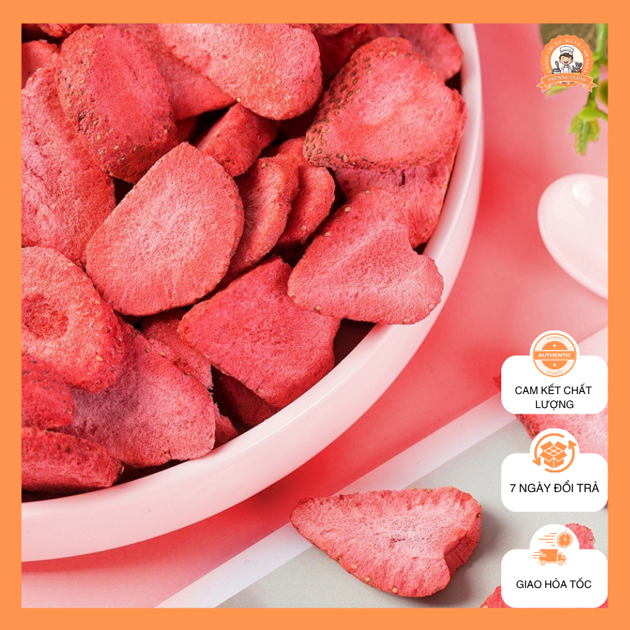 Dâu Tây Sấy Giòn